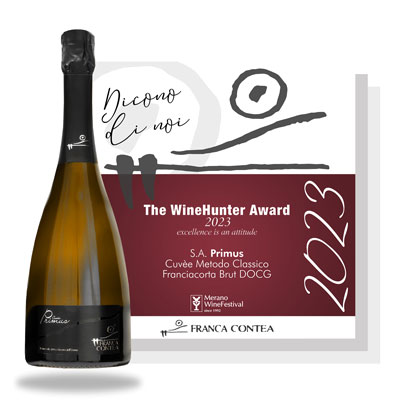 MERANO WINE FESTIVAL 2023 winehunter award saten millesimato Franca contea